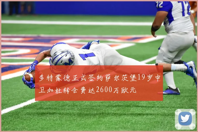 多特蒙德正式签约萨尔茨堡19岁中卫加杜转会费达2600万欧元
